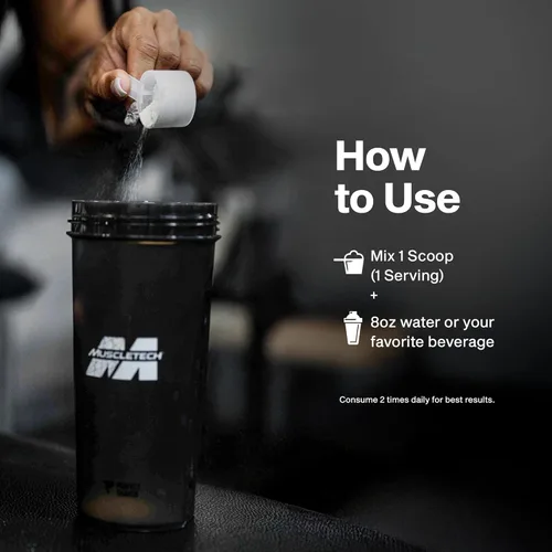 Miniatura 8 de Muscletech Glutamina, 100 % pura, L-Glutamina, suministro de 60 días, 10.65 oz.