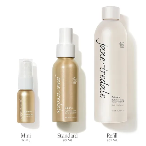 Miniatura 4 de jane iredale Spray de hidratación equilibrante, niebla facial natural que bloquea la humedad tonifica la piel y establece el maquillaje para un