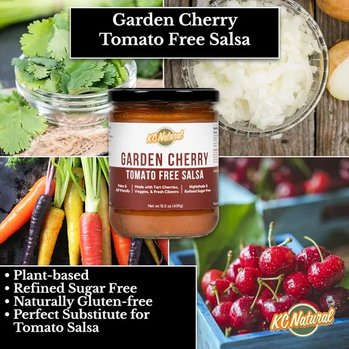Miniatura 5 de Salsa de cereza de jardín sin tomate - paquete de 3