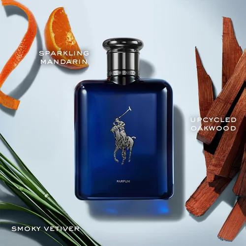 Miniatura 3 de RALPH LAUREN FRAGRANCES - Polo Blue - Parfum - Cologne para Hombre - Acuático y Fresco - Con Cítricos, Madera de Roble y Vetiver - Fragancia Intensa