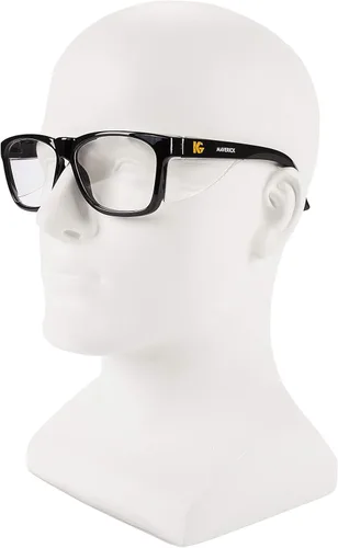 Miniatura 4 de KleenGuard™ V30 Maverick Eye Protection (49309), with KleenVision™ Anti-Fog Coating, Clear Lenses, Black Frame