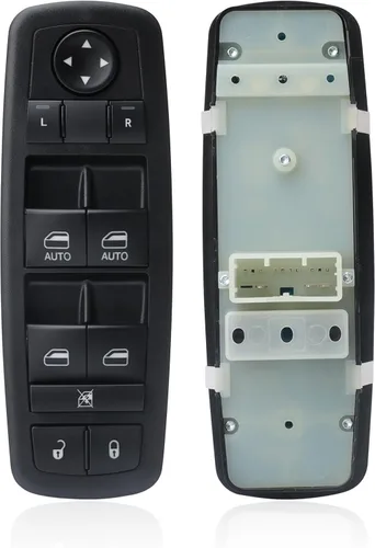 Miniatura 10 de Interruptor de control de ventana eléctrica Lado del conductor delantero 11 pines Compatible con Dodge Durango 2011-2013, Jeep Grand Cherokee