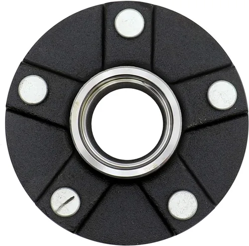 Miniatura 3 de Kit de cubo de remolque, 5 pernos en círculo de 4-1/2 pulgadas, para eje de 2,200 libras, incluye rodamientos de diámetro interior de 1-1/16