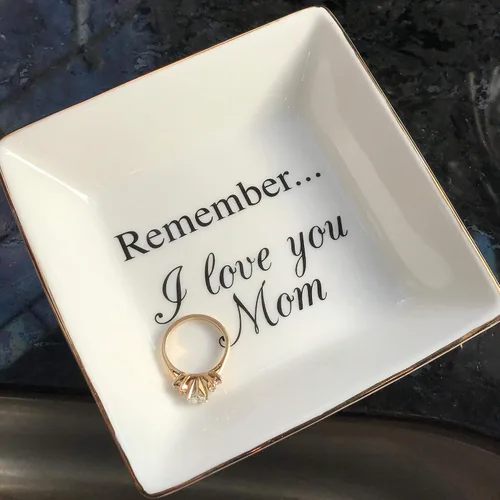 Miniatura 33 de Simply Charmed Amo Mi Abuela – Divertido regalo español para el Día de la Madre para la abuela de cerámica o soporte para anillos – Elegante bandeja