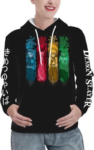 Miniatura 5 de GLIKXN Sudadera deportiva unisex con capucha de anime para hombres y mujeres