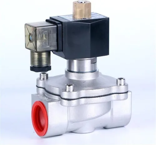 1/2inch 3/4inch 1inch To 2inch Stainless Steel Normally Open Electric Solenoid Valve,Pneumatic Valve AC 220V DC 12V DC 24V 1Pcs(DC 12V_NBR 80