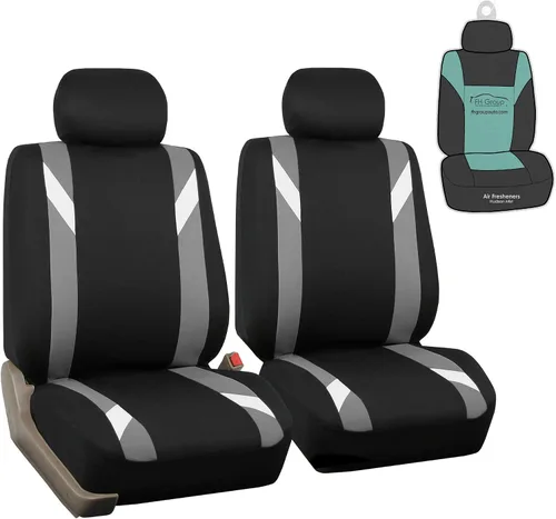 Miniatura 13 de Fundas para asientos modernos, bolsa de aire y Ready™ split de FH GROUP FH-FB033115, para la mayoría de automóviles, camiones, SUV o furgonetas