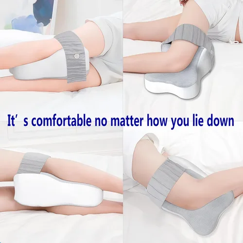 Miniatura 2 de Almohada ergonómica de espuma viscoelástica para adultos con correa ajustable, cojín grande para aliviar el dolor de ciática, soporte de cadera
