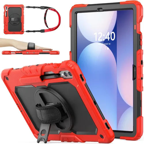 Miniatura 32 de SEYMAC stock Funda para Samsung Galaxy Tab S10 Lite / S10 FE / S9 FE 5G / S9 Funda para Tableta 10.9''/ 11'' Protectora con Protector de Pantalla