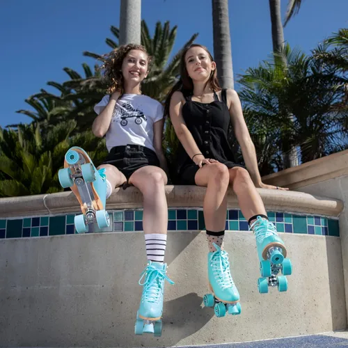 Miniatura 4 de C SEVEN C7skates - Bonitos patines para adultos y niñas Aguamarina (Aquamarine)