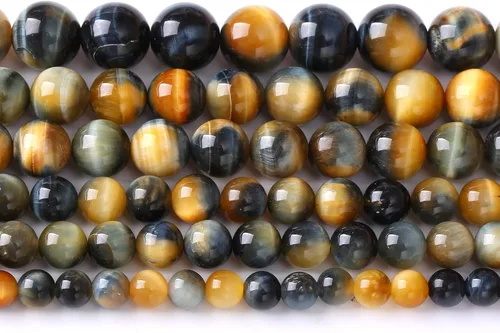 Miniatura 70 de 45 cuentas de turquesa de 0.315 pulgadas con concha de howlita azul perla y turquesa cuentas de piedra para hacer joyas, pulseras, collares, aretes