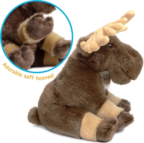 Miniatura 5 de TigerHart Martin The Moose - Peluche de 10.5 pulgadas (nueva edición)