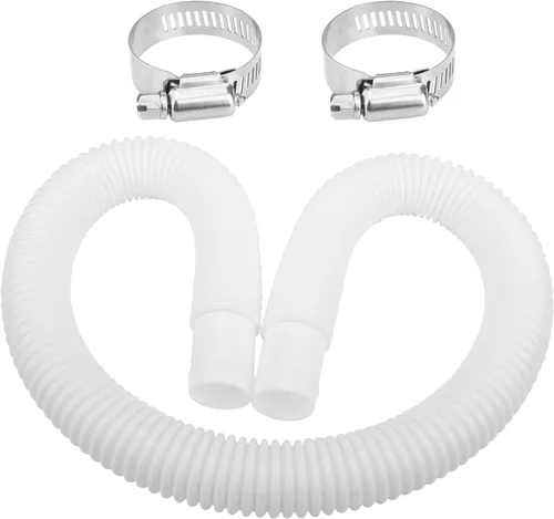 Reemplazo de manguera de desnatador de piscina de 1-1/4 pulgadas x 3 pies para manguera de transferencia de bomba de desnatador de piscina Intex