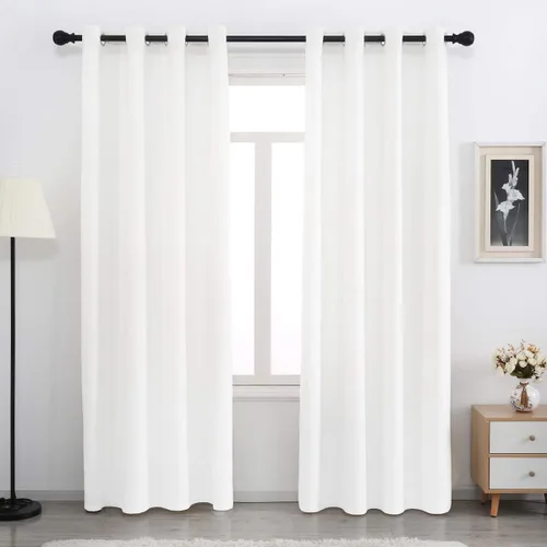 Miniatura 9 de SPXTEX Cortinas Opacas de Terciopelo Verde - 84 Pulgadas de Largo, Bloqueo de Luz, Parte Superior con Ojales, Aislamiento de Calor, Térmico