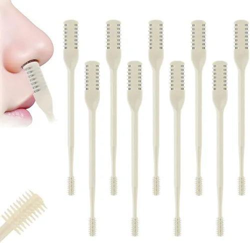 Miniatura 8 de Jiexily Cortador de Pelo Nasal 2 en 1 para Mujeres y Hombres, Nuevo 2025 Recortador de Nariz Giratorio 360° Herramienta Removedora, Cuchillo de Pelo