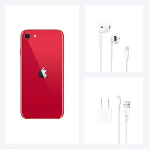 Miniatura 5 de Nuevo Simple Mobile Prepaid - Apple iPhone SE (64GB) - (Producto) ROJO [Bloqueado al transportista - Simple Mobile]