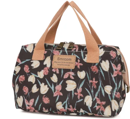 Miniatura 61 de Bolsa de maquillaje Smrcom Bolsa de cosméticos para mujeres y niñas Bolsa de maquillaje de viaje Bolsa de aseo con cremallera Bolsa organizadora