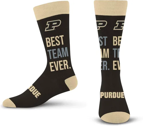 Miniatura 59 de For Bare Feet NCAA Unisex Best Team Ever Crew Sock Ncaa