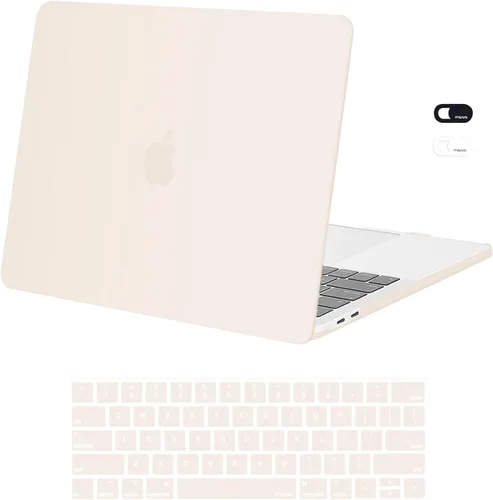Miniatura 22 de MOSISO - Carcasa rígida de plástico, compatible con MacBook Pro de 13 pulgadas y cubierta para teclado y cámara web