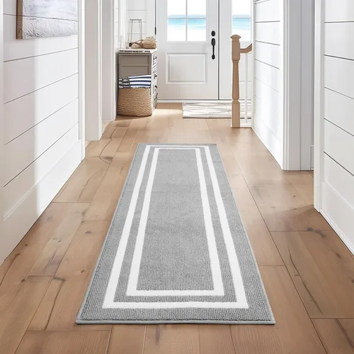Miniatura 100 de Nautica Alfombra de pasillo Alfombras de interior para pasillos y entradas Alfombra antideslizante y antideslizante para puerta de entrada