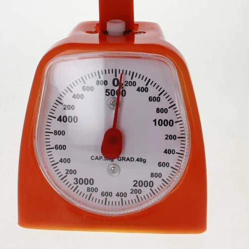 Miniatura 4 de Utoolmart Báscula mecánica de cocina - Báscula de alimentos dietéticos - con medidas de libras y kilogramos - Rango de medición 176.37 oz Precisión