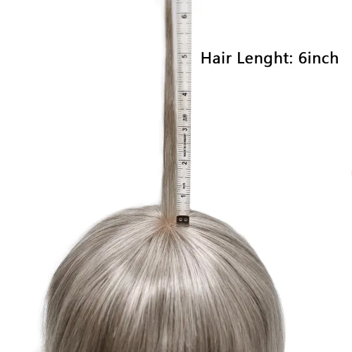 Miniatura 59 de Sistema de reemplazo de cabello de encaje francés para hombre, piezas de cabello de aspecto natural, encaje frontal, negro, marrón, rubio, gris