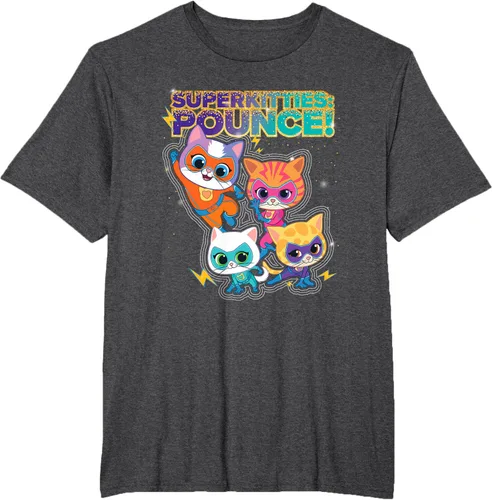 Miniatura 20 de Disney Junior SuperKitties Pounce! Camiseta de equipo completo, talla S