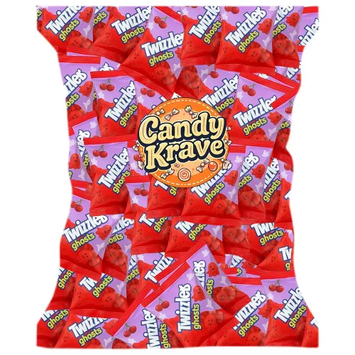 Miniatura 14 de CandyKrave Twizlers - Caramelo de fresa en forma de torsión - (2 libras, más de 70 piezas) Caramelo a granel envuelto individualmente - Caramelo