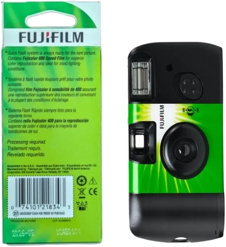 Miniatura 5 de Fujifilm QuickSnap Flash 400 - Cámara de 1.378 in de uso único, 27 exposiciones, paquete de 4