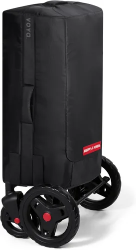 Radio Flyer Voya - Funda de viaje para carriola, color negro, bolsa protectora de viaje, asas de agarre cómodo, diseño duradero, compatible con Voya