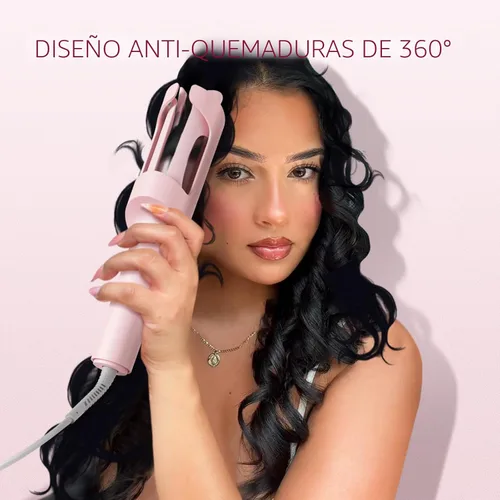 Miniatura 5 de TYMO Rizador Automático Giratorio - TYMO CURLPRO Varita de Rizado para Ondas de Playa, Rizador de Pelo Portátil, 500 Millones de Iones, Voltaje Dual