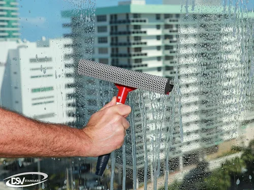 Miniatura 4 de DSV Standard Escobilla limpiacristales para limpieza de ventanas, herramienta de limpieza de ventanas para parabrisas de coche, puerta de ducha