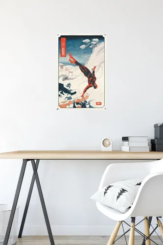 Miniatura 6 de Trends International Marvel Comics Daredevil - Póster de pared Ninja con pasadores