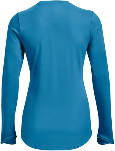 Miniatura 4 de Under Armour Camiseta acogedora de manga larga con cuello redondo para mujer