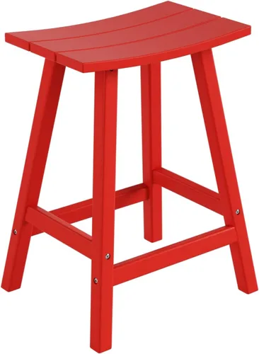 Miniatura 27 de HDPE Laguna Contempo - Taburete de bar de 29", color negro