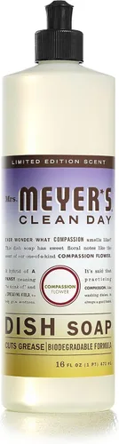 Miniatura 24 de Mrs. Meyer's - Detergente líquido para platos, aroma a pinos de Iowa, fórmula biodegradable, edición limitada, paquete de 3 unidades, 16 fl oz