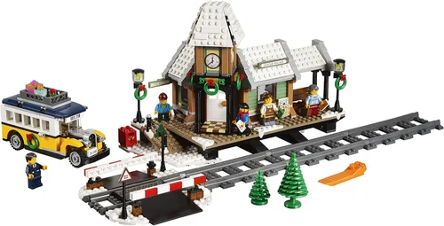 Miniatura 2 de LEGO Creator Expert Winter Village Station 10259 Kit de construcción