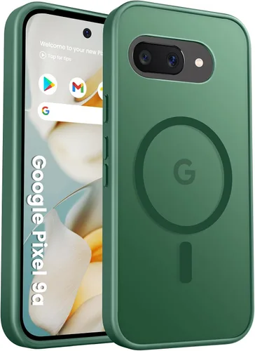 Miniatura 110 de Funda para teléfono Google Pixel 9 Pro XL, Compatible con Magnético, Protección contra Caídas de Grado Militar Translúcida Mate Resistente a Golpes