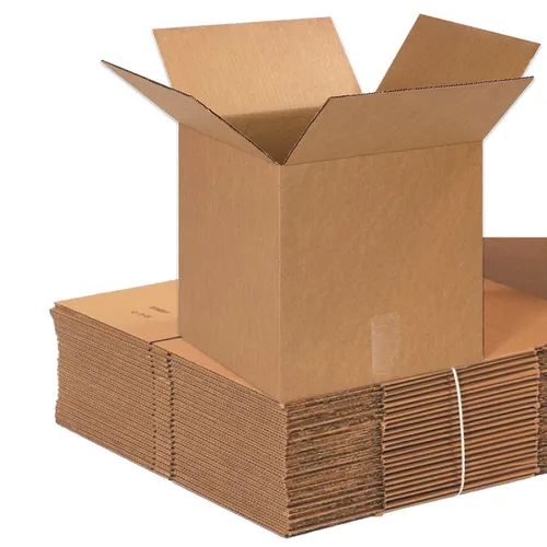 BOX USA 131313 Caja de cartón corrugado cubo de 13 pulgadas de largo x 13 pulgadas de ancho x 13 pulgadas de alto, kraft, para envío, embalaje y