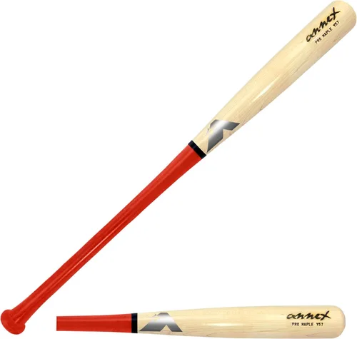 Miniatura 12 de Bate de béisbol de madera de arce Modelo Y57 Annex (juvenil)