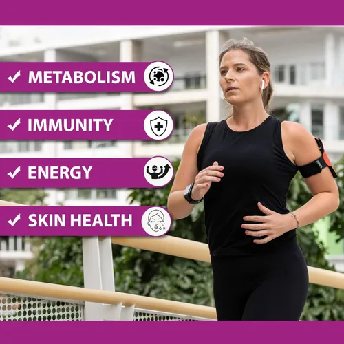 Miniatura 2 de MiracleMulti One a Day Multivitamínico para mujer con probióticos, biotina, ácido fólico, enzimas + mezcla de frutas y verduras, apoyo inmunológico