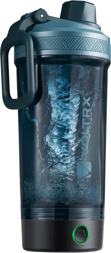 Miniatura 15 de VOLTRX Botella mezcladora, mezclador eléctrico recargable USB C con Gallium, vasos mezcladores para batidos de proteínas y batidos de reemplazo