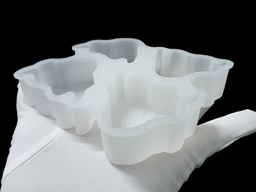 Miniatura 6 de Molde Freshie con forma de vaca de las montañas Fuehbur de 4 cavidades, moldes de resina epoxi de silicona para refrescos, cuentas aromáticas, velas