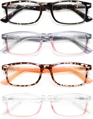 Miniatura 10 de Lentes de lectura elegantes para mujer, lectores con bloqueo de luz azul, anteojos para mujer, tramposos