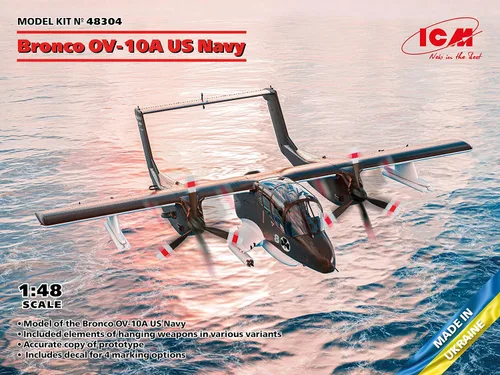 Miniatura 2 de ICM 48304 - Bronco OV-10A US Navy - Escala 1:48