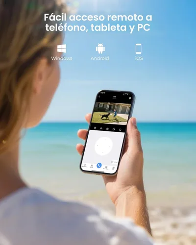 Miniatura 9 de Hiseeu [16 canales expandibles] Sistema de cámara de seguridad inalámbrica Pro 2.4G/5G, monitor LCD de 10.1" de 8MP, 4 cámaras para Negro-1