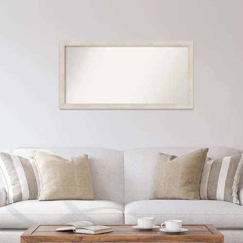 Miniatura 500 de Amanti Art Espejo personalizado, espejo estrecho de baño de oro blanco, espejo de pared o espejo de tocador de baño sobre el fregadero