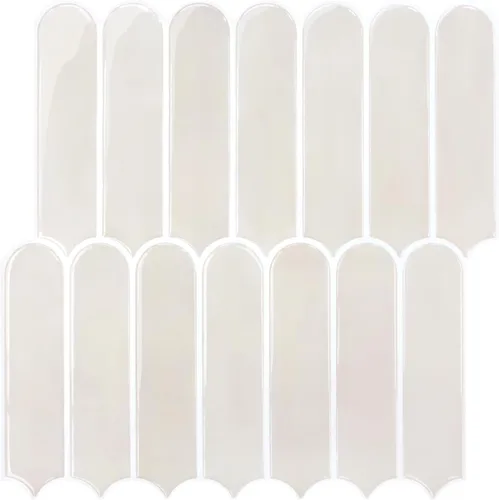 Miniatura 29 de Commomy Azulejos adhesivos negros más gruesos para despegar y pegar - 10 piezas de 12.0 x 12.0 pulgadas - Azulejos adhesivos 3D para salpicaduras
