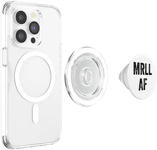 Miniatura 4 de Pride City USA - Funny Amarillo AF PopSockets MagSafe PopGrip for iPhone