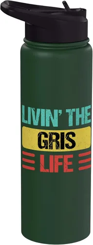 Miniatura 10 de Gris Name Stainless Steel Insulated Water Bottle Black